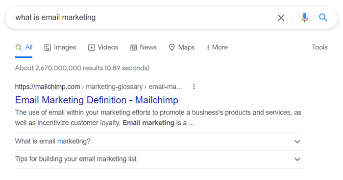 GYIK Rich Snippets, amelyek az első helyet foglalják el a SERP-n